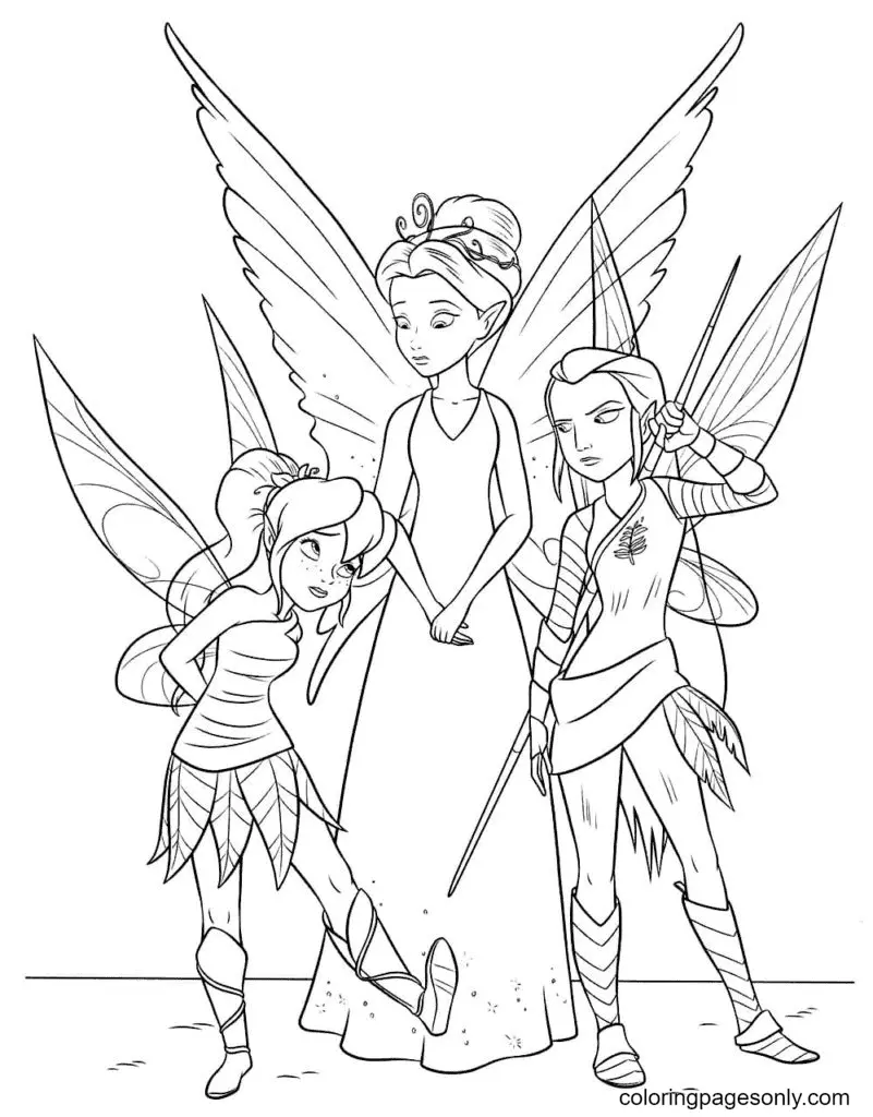 Fairy Coloring Pages 23