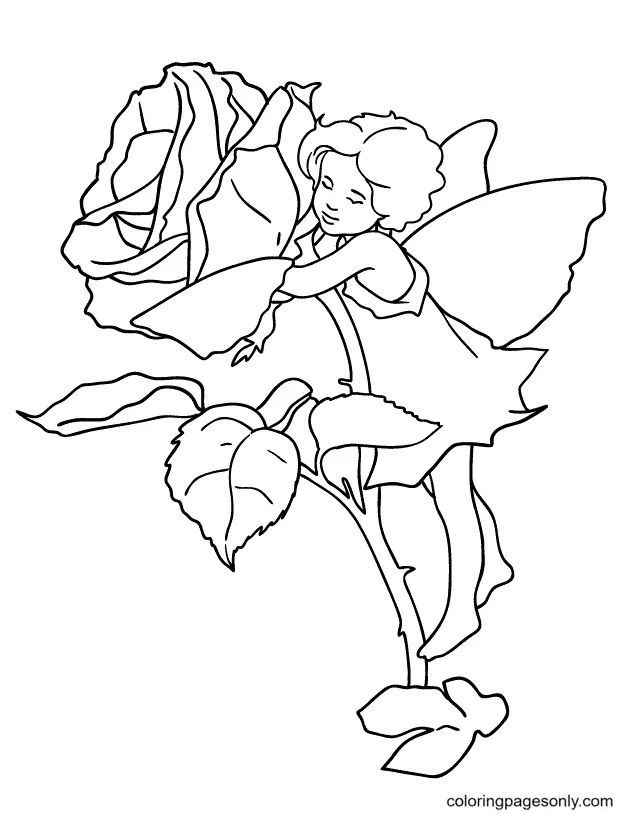 Fairy Coloring Pages 46