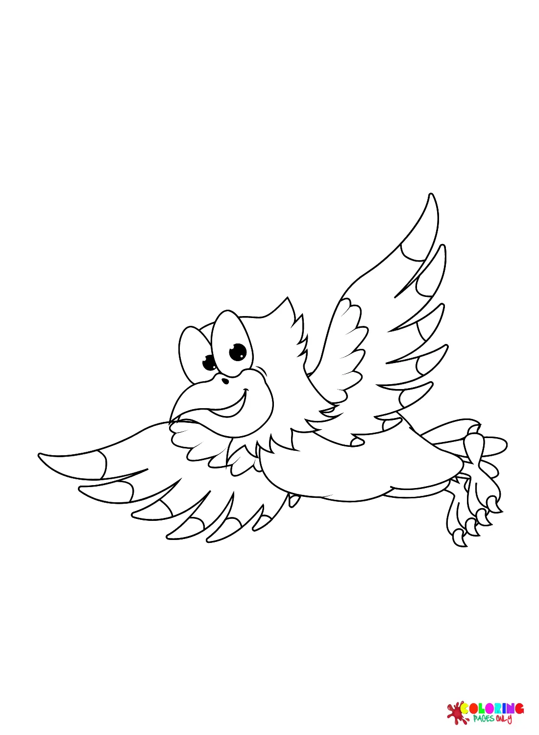 Falcon Coloring Pages 1