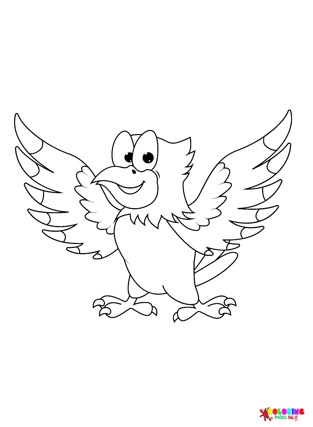 Falcon Coloring Pages 2