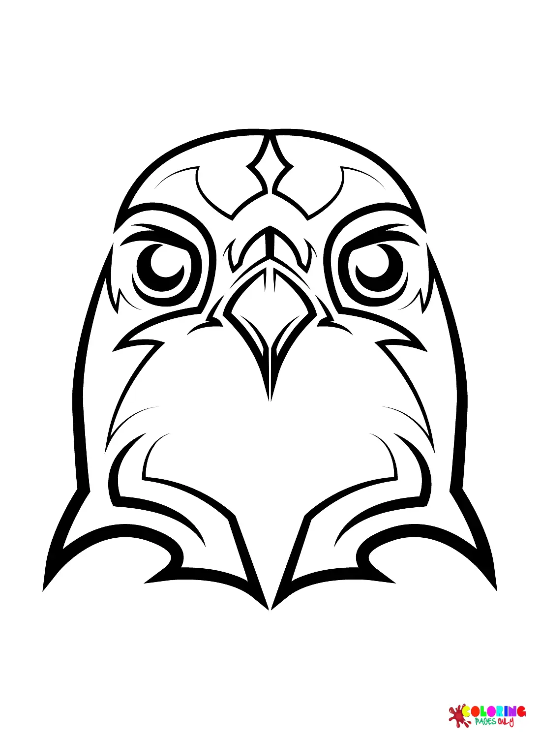 Falcon Coloring Pages 3