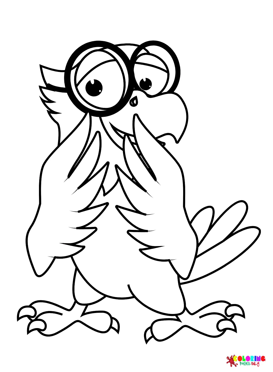 Falcon Coloring Pages 8