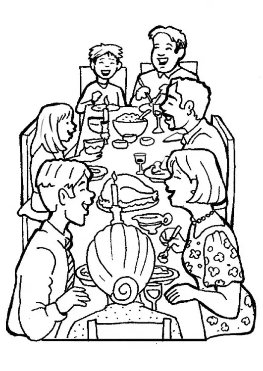 Family Coloring Pages 31