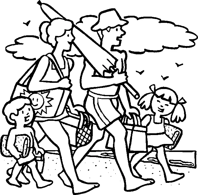 Family Coloring Pages 42