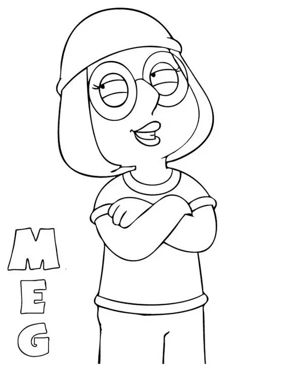 Family Guy Coloring Pages 13