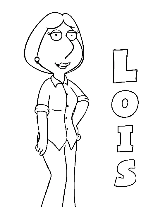 Family Guy Coloring Pages 14
