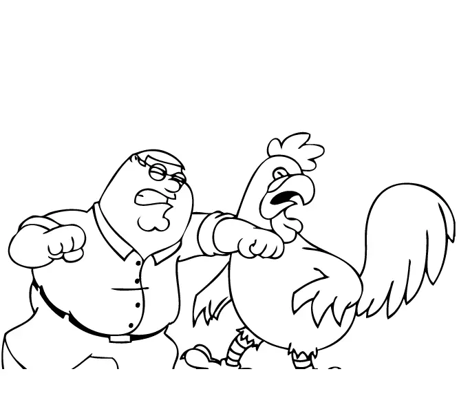 Family Guy Coloring Pages 15