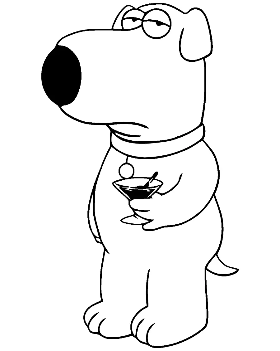 Family Guy Coloring Pages 19