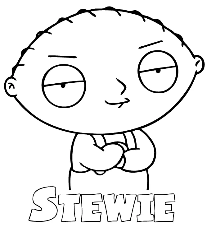 Family Guy Coloring Pages 3