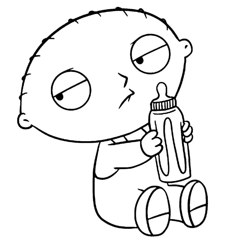 Family Guy Coloring Pages 34