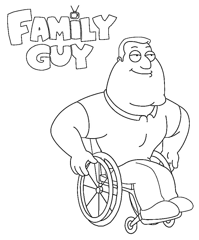 Family Guy Coloring Pages 35