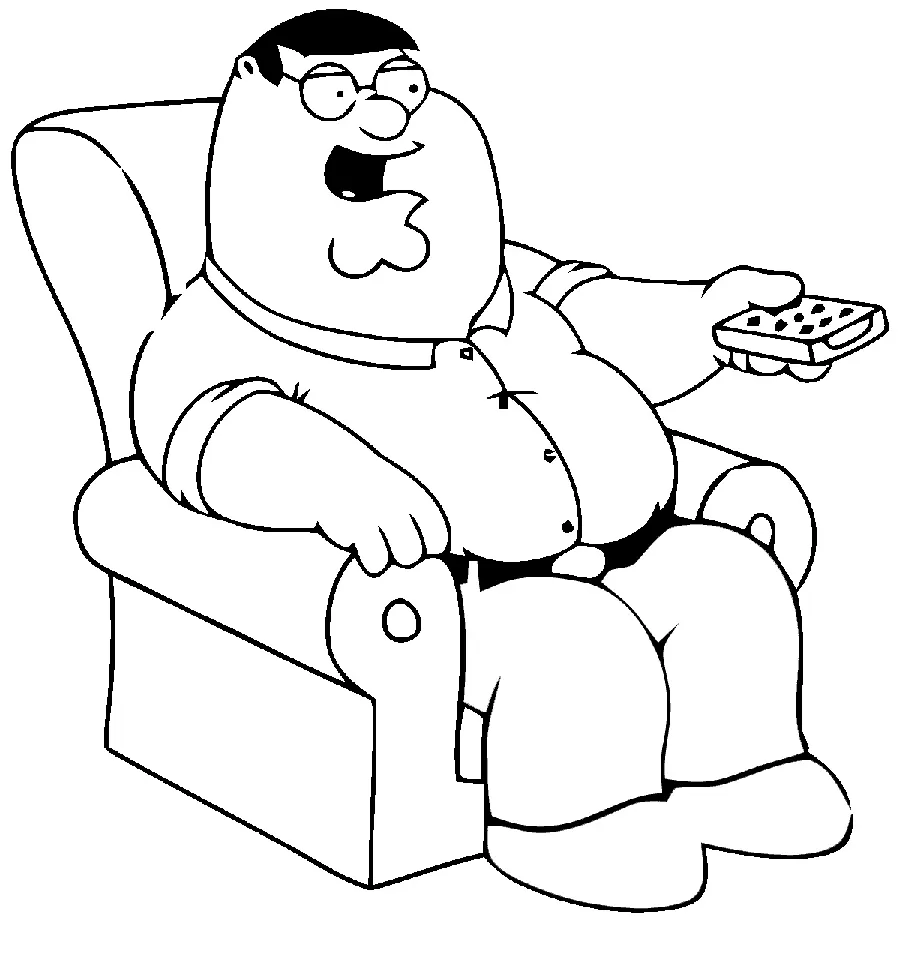 Family Guy Coloring Pages 40