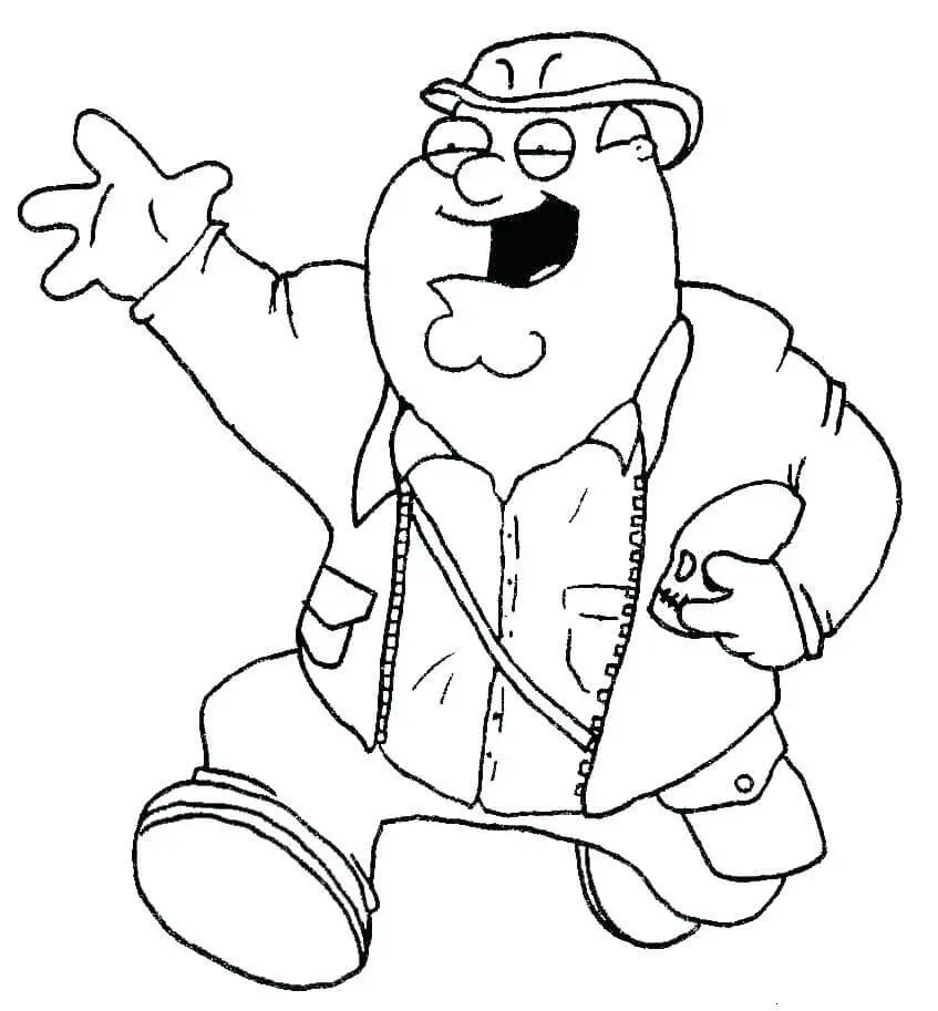 Family Guy Coloring Pages 46