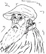 Berühmte Gemälde Ausmalbilder 104