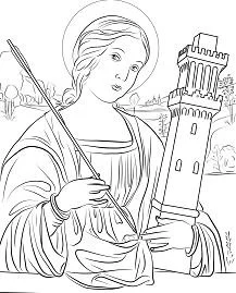 Berühmte Gemälde Ausmalbilder 119