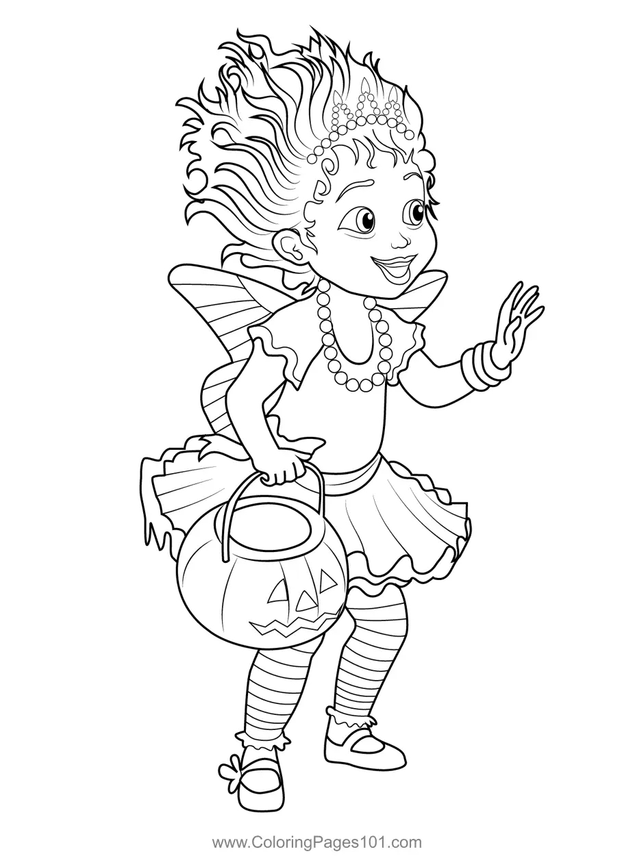 Fancy Nancy Coloring Pages 13