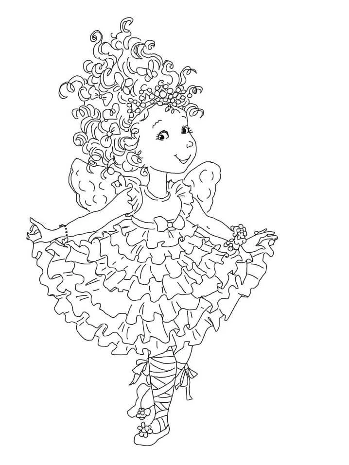 Fancy Nancy Coloring Pages 24