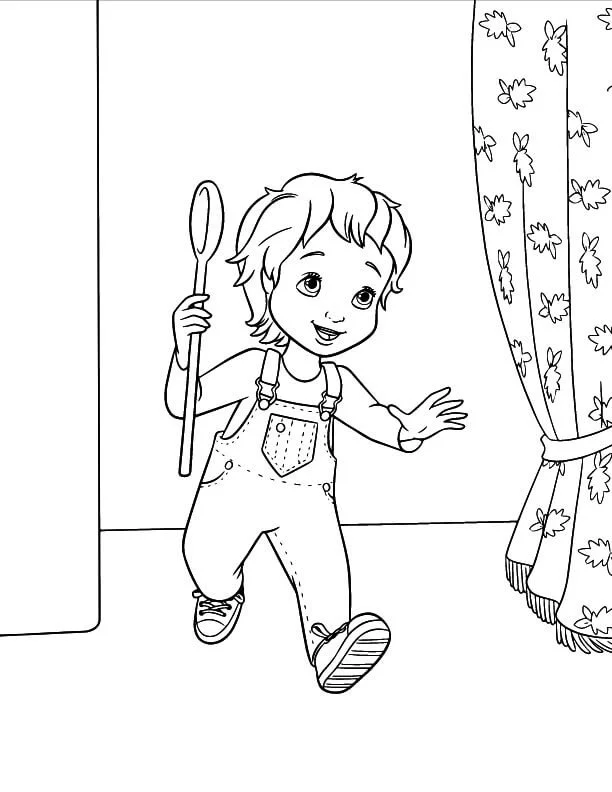 Fancy Nancy Coloring Pages 27