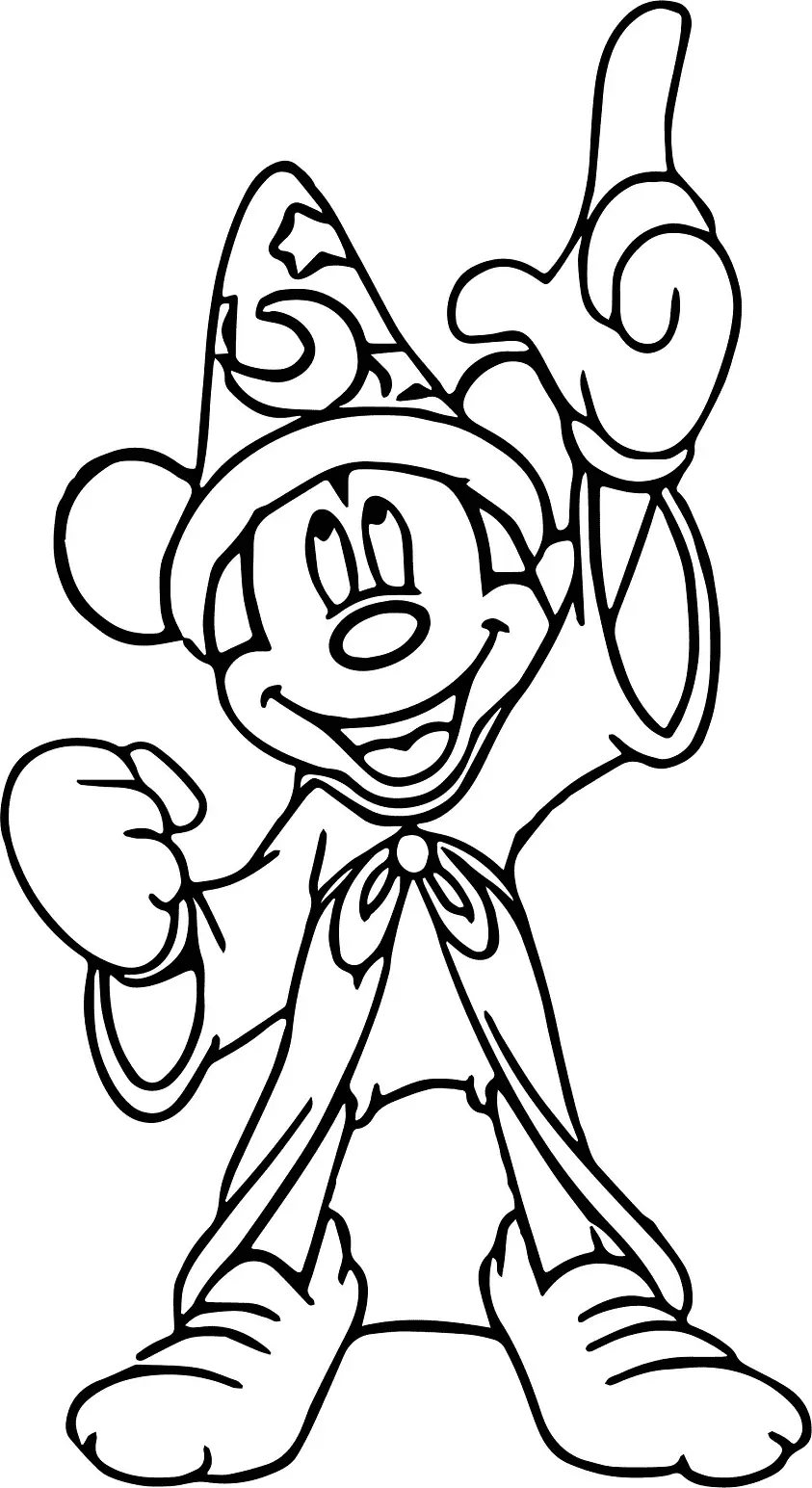 Fantasia Coloring Pages 10