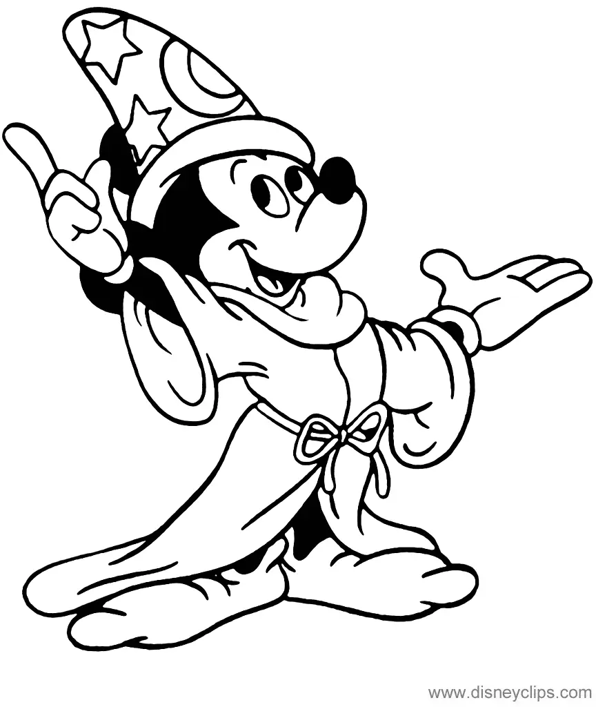 Fantasia Coloring Pages 13