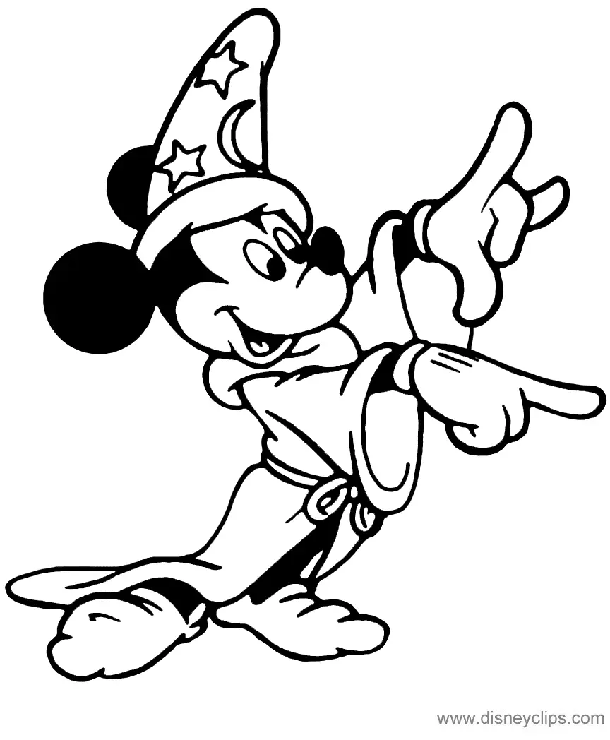 Fantasia Coloring Pages 18
