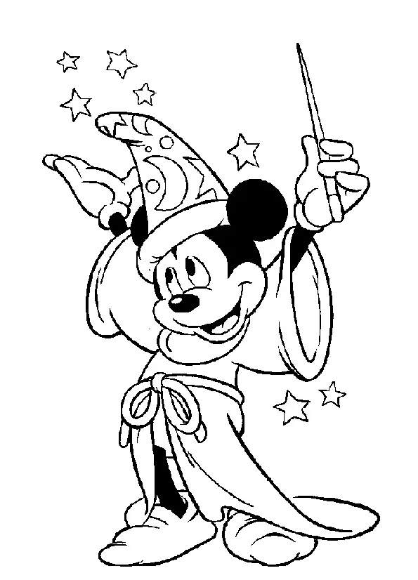Fantasia Coloring Pages 7