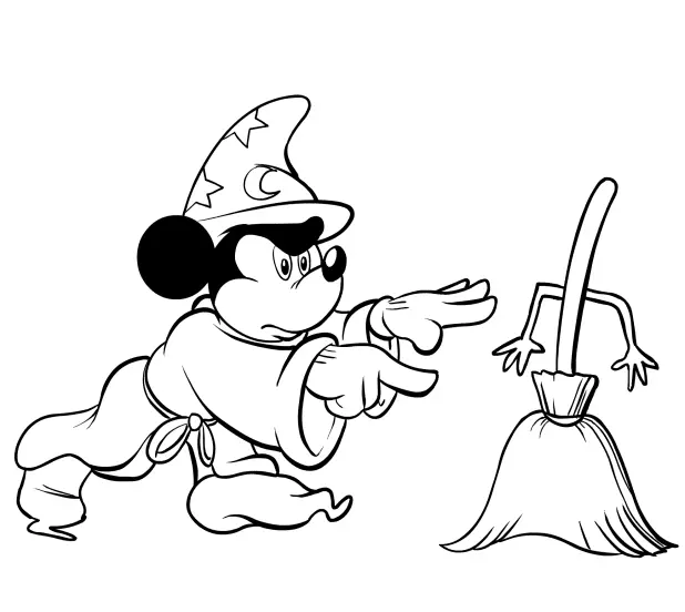 Fantasia Coloring Pages 8