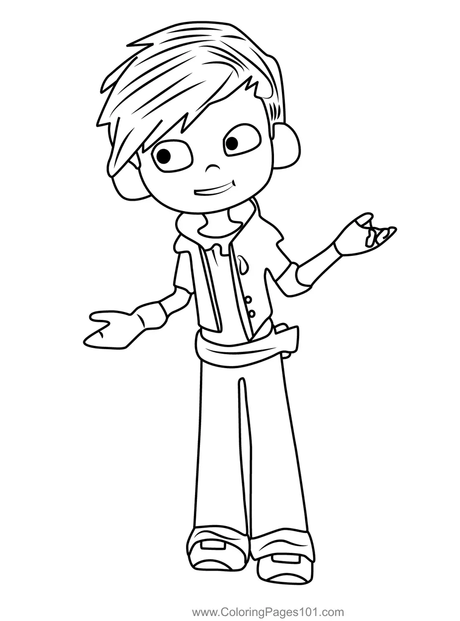 Fantasy Patrol Para Colorear