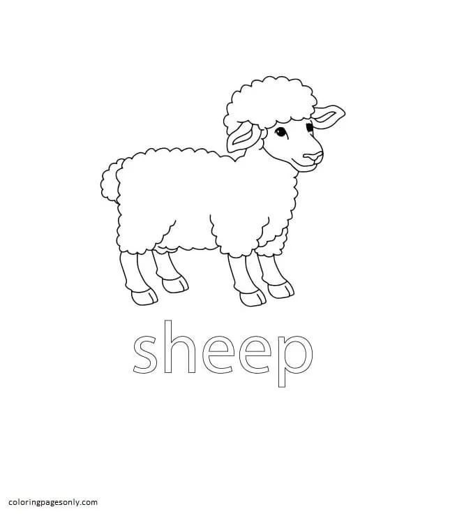 Farm Animal Coloring Pages 33