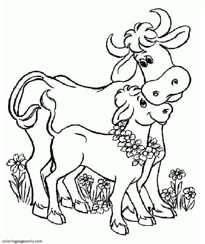 Farm Animal Coloring Pages 47