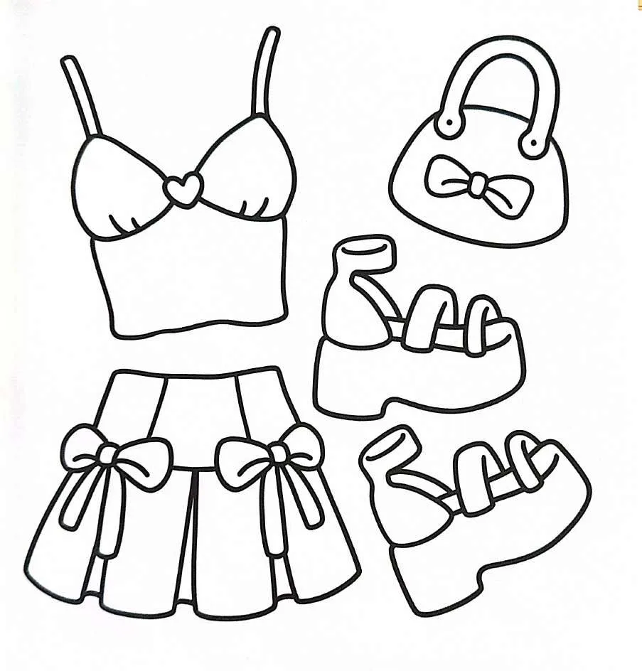 Fashion Vibes Coloring pages 35