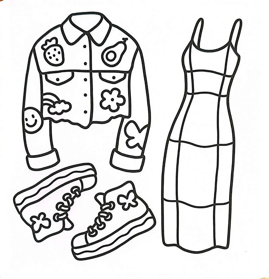 Fashion Vibes Coloring pages 49