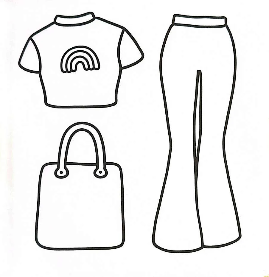 Fashion Vibes Coloring pages 6