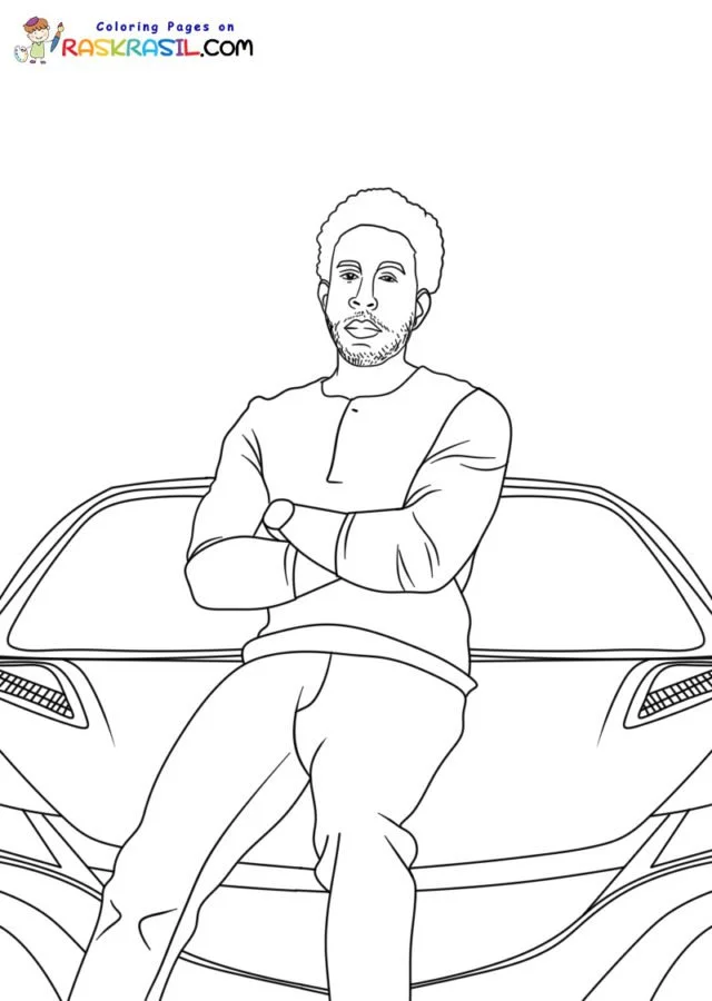 Fast And Furious Para Colorear 23