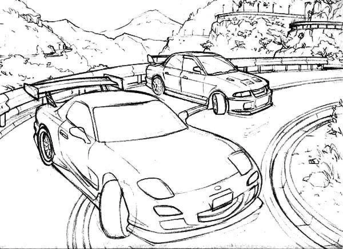 Fast And Furious Para Colorear 39