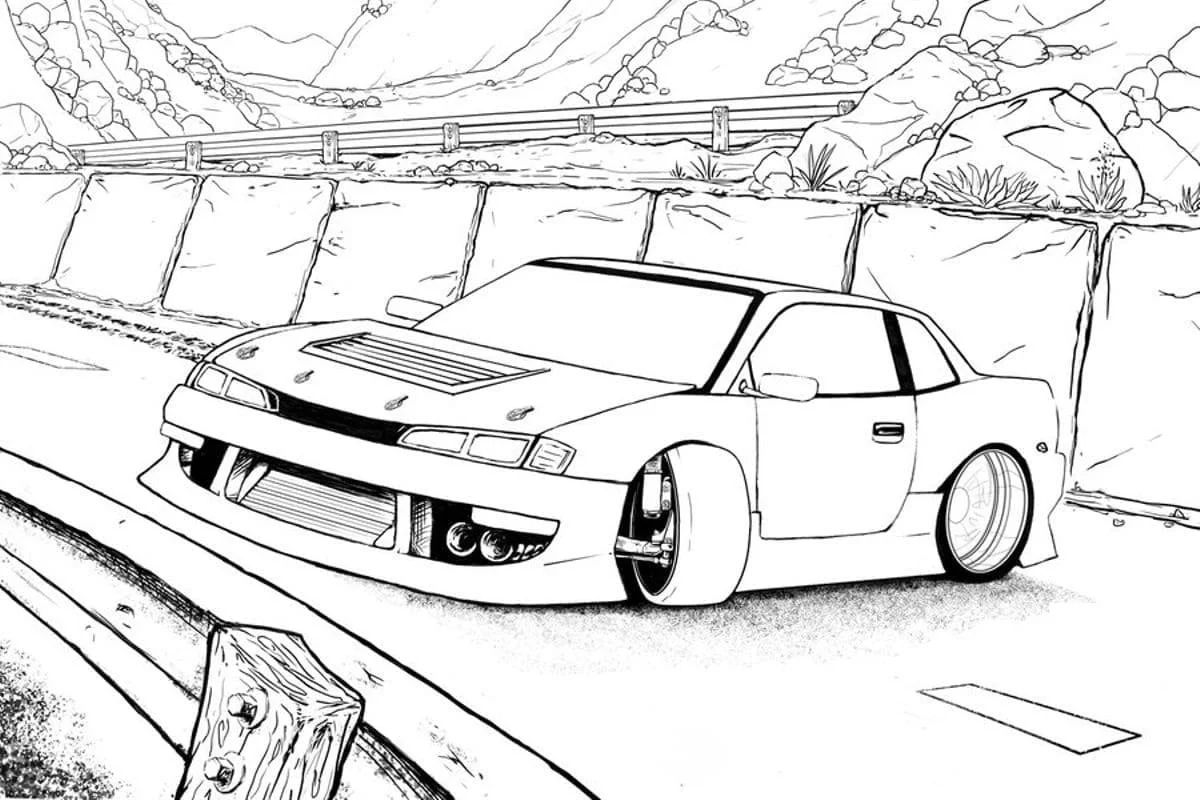 Fast And Furious Para Colorear 8