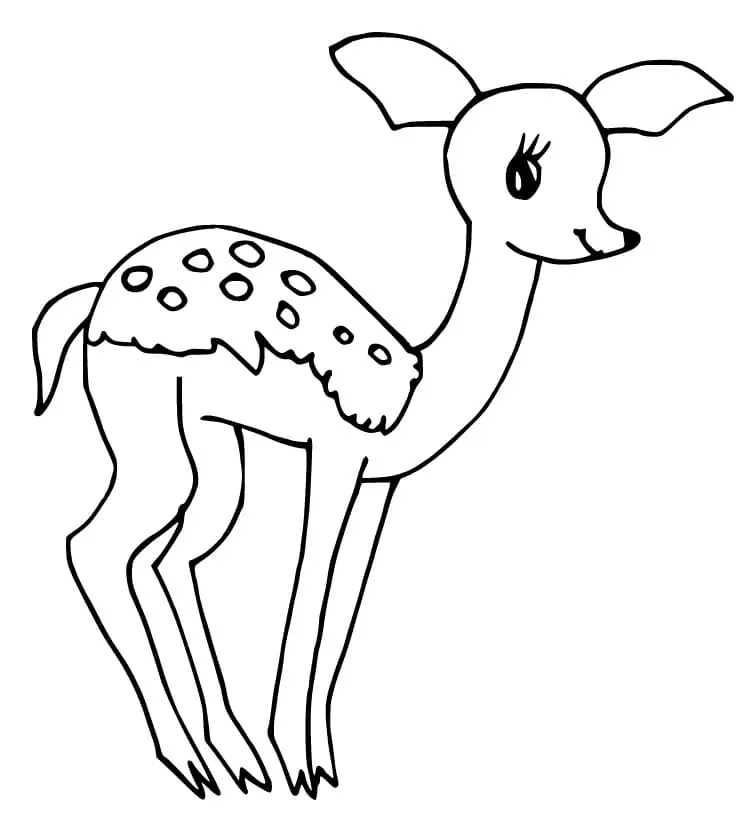 Reh Ausmalbilder 96