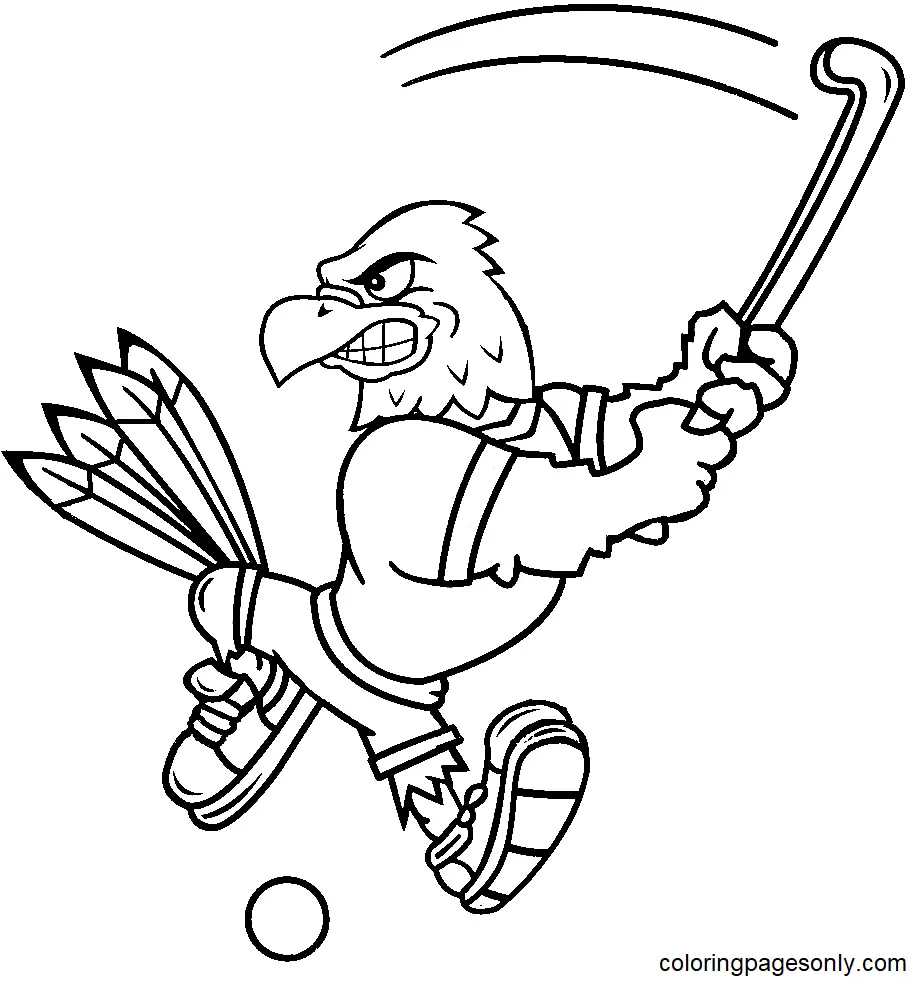Feldhockey Ausmalbilder 13