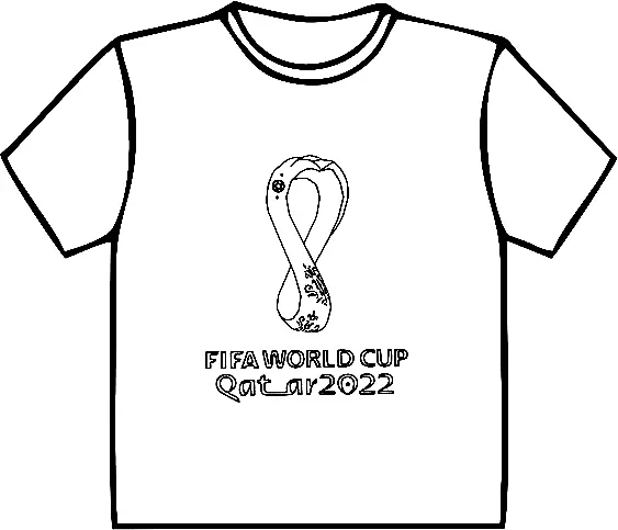 FIFA-Weltmeisterschaft 2022 Ausmalbilder 11