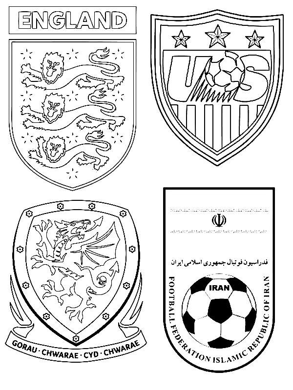 FIFA-Weltmeisterschaft 2022 Ausmalbilder 27