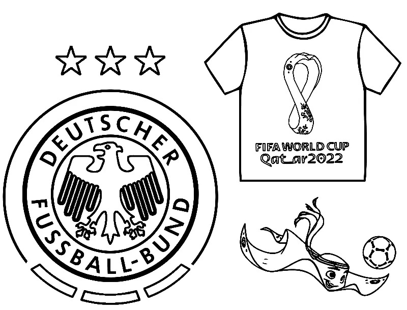 FIFA-Weltmeisterschaft 2022 Ausmalbilder 43