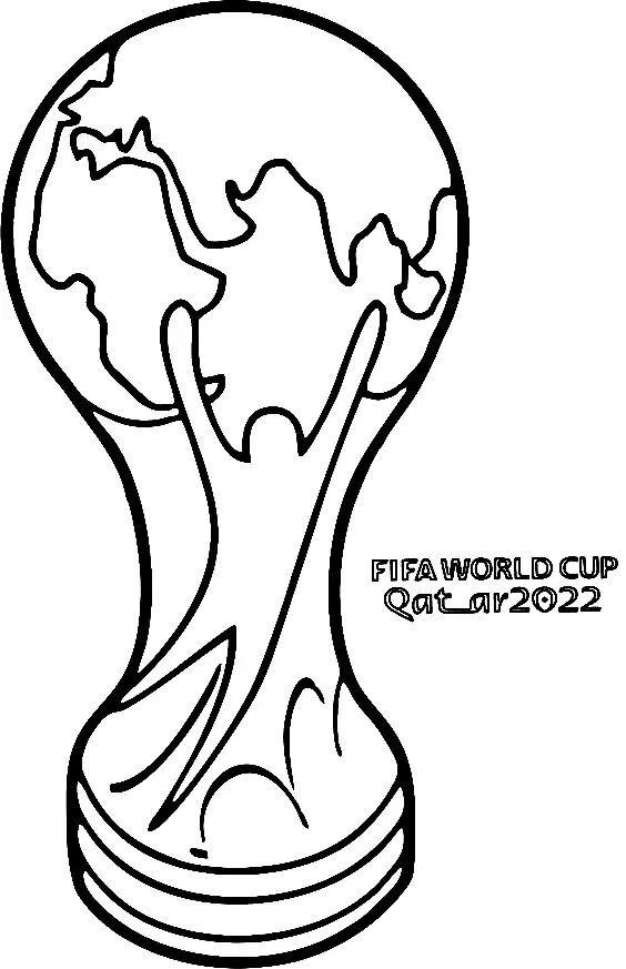 FIFA-Weltmeisterschaft 2022 Ausmalbilder 5