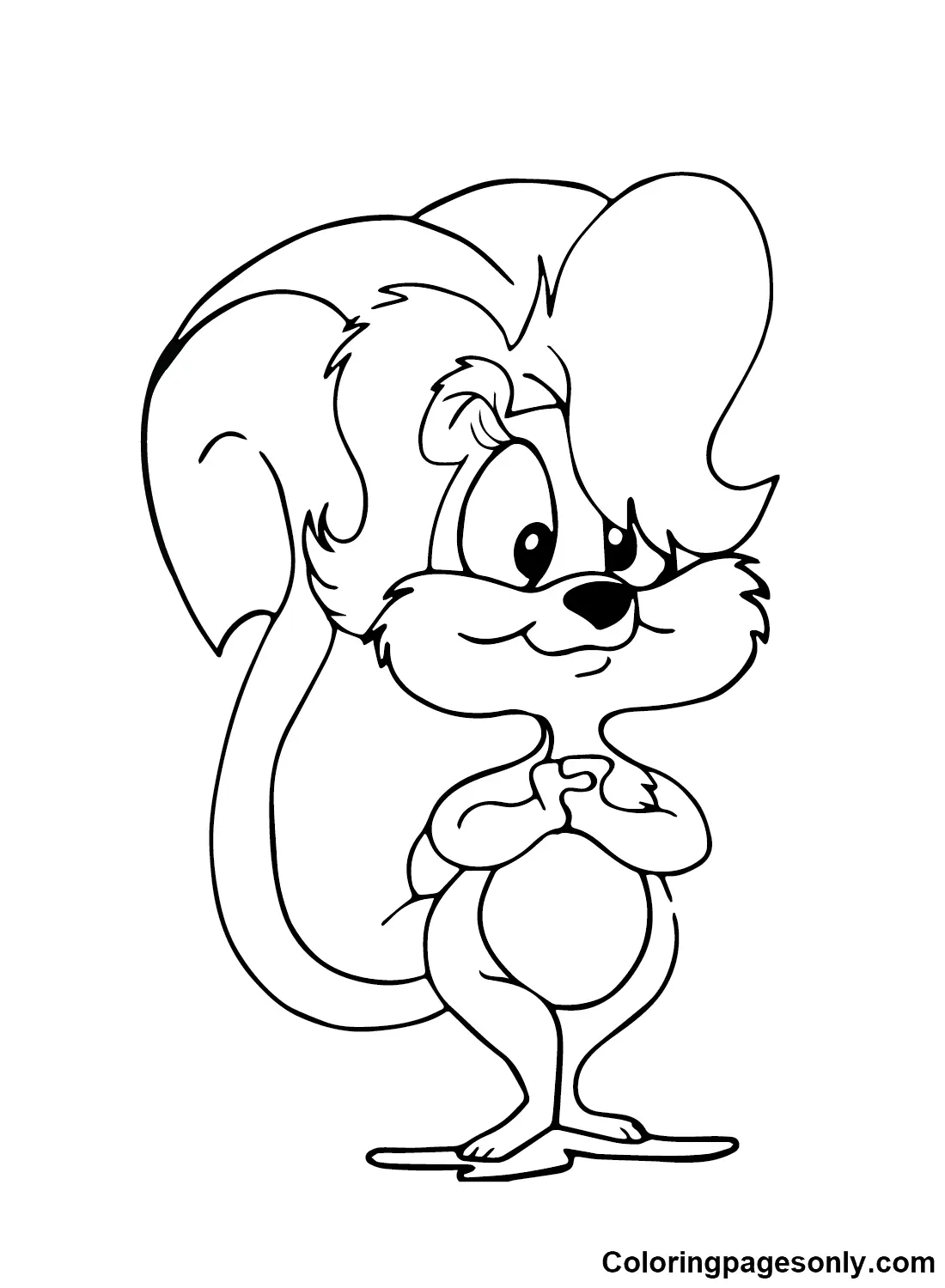 Fifi La Fume Coloring Pages 1
