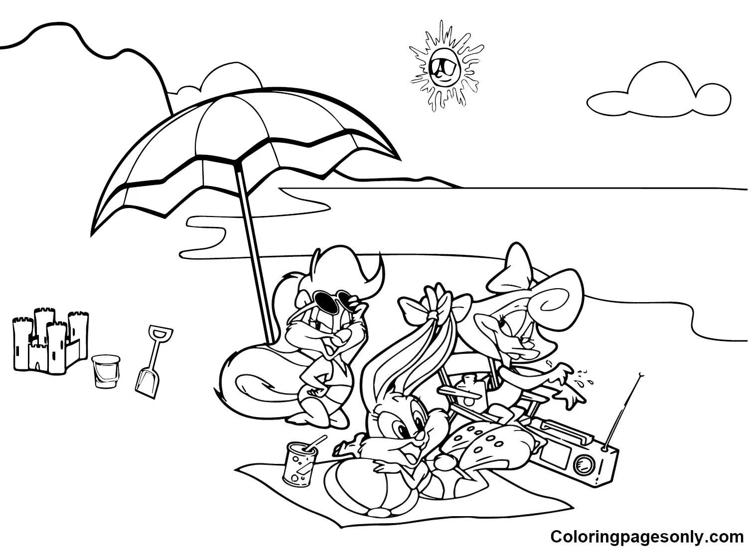 Fifi La Fume Coloring Pages 11