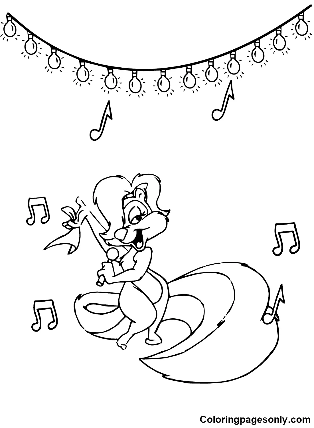 Fifi La Fume Coloring Pages 15