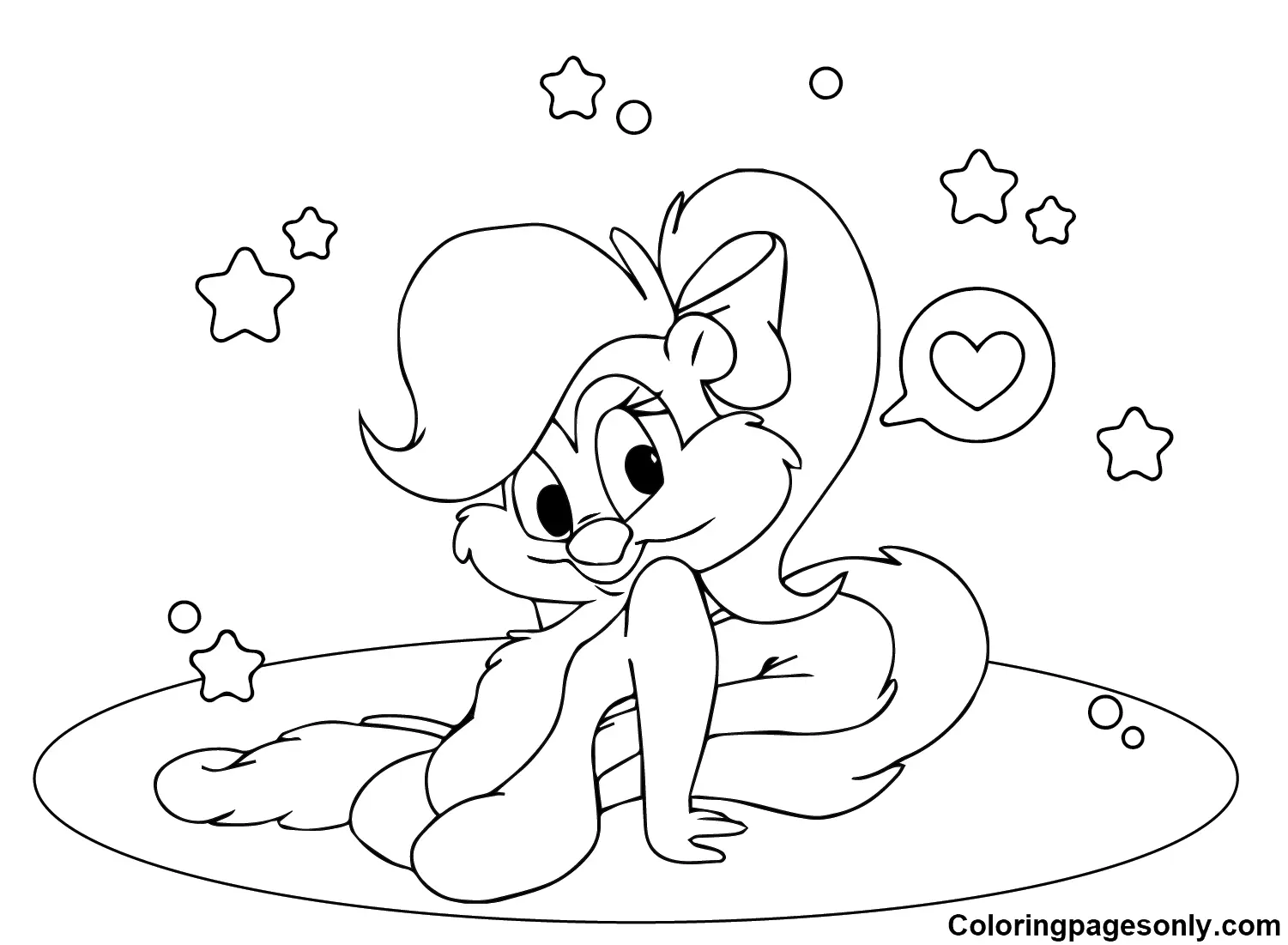 Fifi La Fume Coloring Pages 19