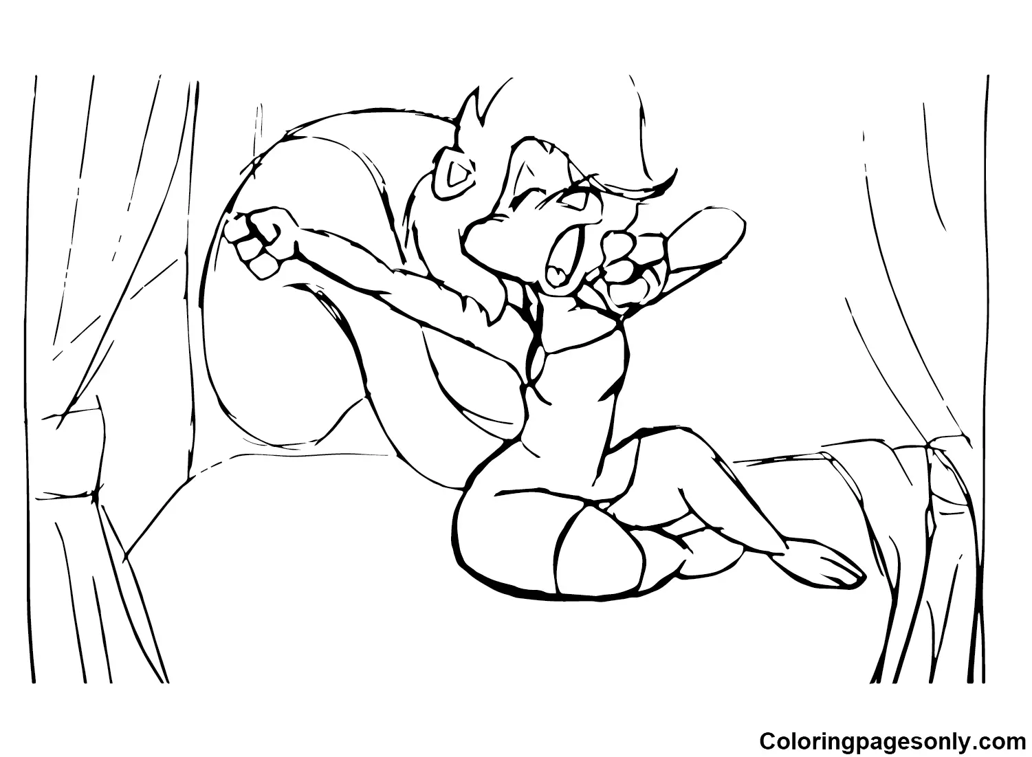 Fifi La Fume Coloring Pages 21