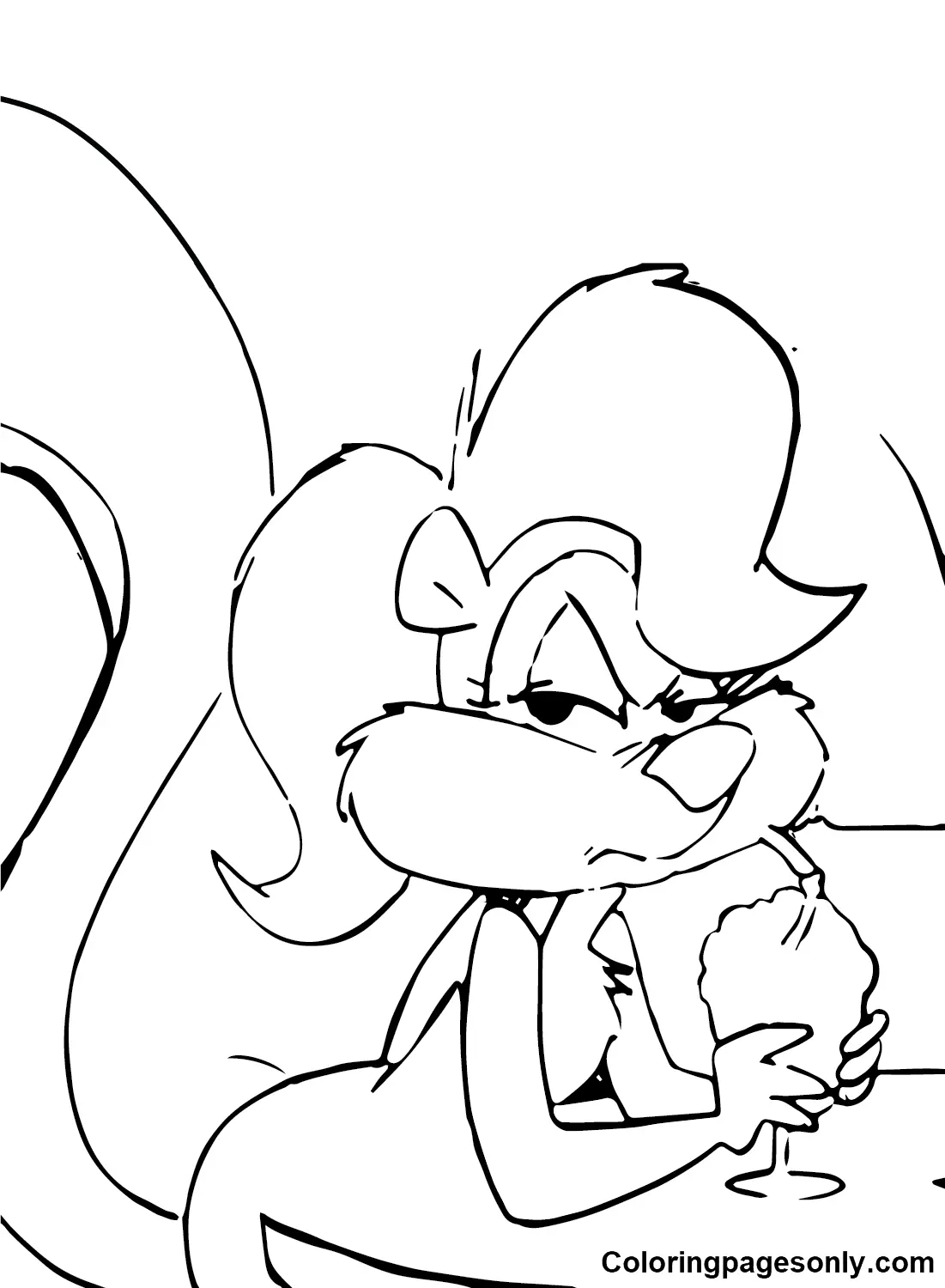 Fifi La Fume Coloring Pages 8