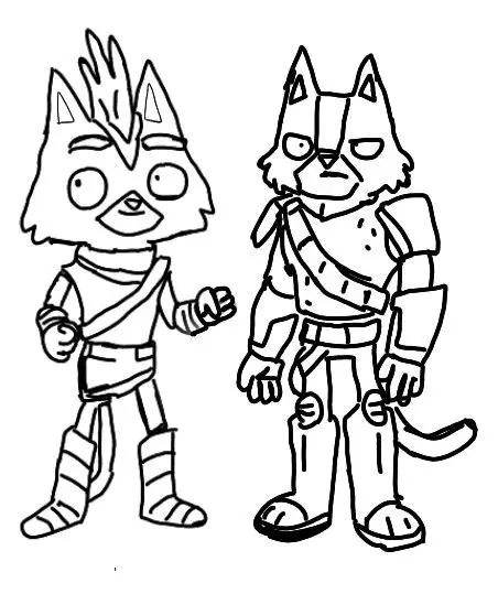 Final Space Para Colorear