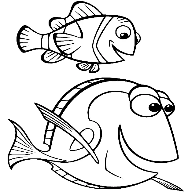 Finding Dory Ausmalbilder 8